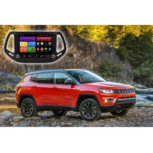 Кликните для увеличения изображения Штатная автомагнитола Jeep Compass (2017-2020) УК 61315 10 д. (для комп.с мал.дисплеем,без кн.ав-ки под дисплеем)