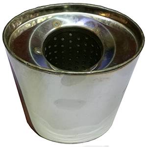 photo Пламегаситель Коллекторный 125х89х120(55) с набивкой