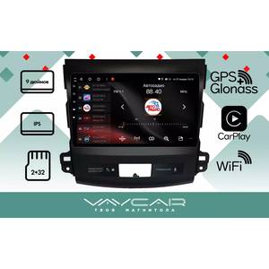photo Штатная Магнитола для CITROEN C-Crosser 2007-2011 (Android 8.1, 4 ядра Speadrum 8141E, 2+32Гб)