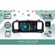 Штатная Магнитола для CITROEN Spacetourer 2016-2022 (Android 13, 8 ядер UIS9863, 2+32Гб, SIM, QLED 1280x720)