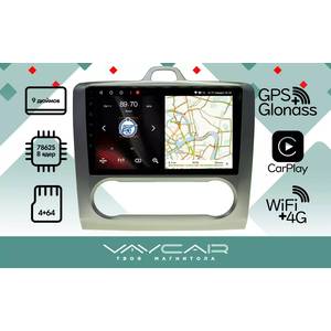 photo Штатная Магнитола для FORD Focus II 2005-2011 Климат (Android 13, 8 ядер UIS7862, 4+64Гб, SIM, QLED 1280x720)