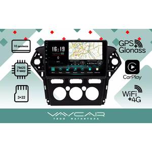 photo Штатная Магнитола для FORD Mondeo 4 2010-2014 (Android 13, 8 ядер UIS7862, 4+32Гб, SIM, QLED 1280x720)