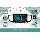 Штатная Магнитола для HONDA Pilot 2016-2019 (Android 13, 8 ядер UIS9863, 2+32Гб, SIM, QLED 1280x720)