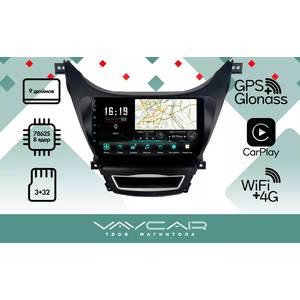 photo Штатная Магнитола для HYUNDAI Elantra 2010-2013 (Android 13, 8 ядер UIS7862, 4+32Гб, SIM, QLED 1280x720)