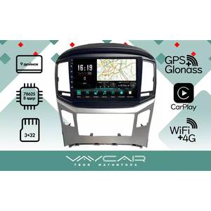 photo Штатная Магнитола для HYUNDAI H1 Starex 2016-2019 без часов (Android 13, 8 ядер UIS7862, 4+32Гб, SIM, QLED 1280x720)