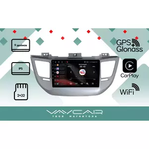 photo Штатная Магнитола для HYUNDAI Tucson 2015-2018 (Android 8.1, 4 ядра Speadrum 8141E, 2+32Гб)
