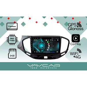 photo Штатная Магнитола для LADA Vesta 2015-2022 (Android 13, 8 ядер UIS9863, 2+32Гб, SIM, QLED 1280x720)