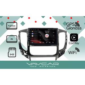 photo Штатная Магнитола для MITSUBISHI L200 2015-2018 Климат (Android 8.1, 4 ядра Speadrum 8141E, 2+32Гб)