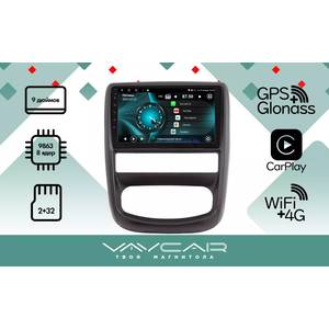 photo Штатная Магнитола для RENAULT Duster 2010-2015 (Android 13, 8 ядер UIS9863, 2+32Гб, SIM, QLED 1280x720)