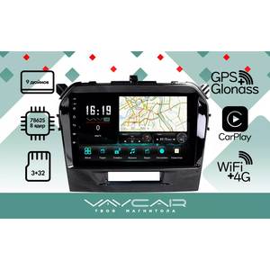 Кликните для увеличения изображения Штатная Магнитола Vaycar для SUZUKI Vitara 2014-2019, арт: (VA75-0571-09V3)