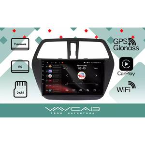 Кликните для увеличения изображения Штатная автомагнитола SUZUKI Sx-4 2014+ VAYCAR 09L, арт: (VA75-0337-09L)