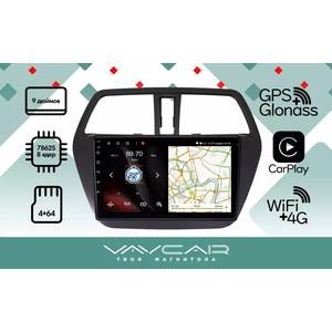 Кликните для увеличения изображения Штатная автомагнитола SUZUKI Sx-4 2014+ VAYCAR 09VO4, арт: (VA75-0337-09VO4)
