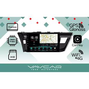 photo Штатная Магнитола для TOYOTA Corolla E170 2014-2016 (Android 13, 8 ядер UIS7862, 4+32Гб, SIM, QLED 1280x720)