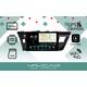 Штатная Магнитола для TOYOTA Corolla E170 2014-2016 (Android 13, 8 ядер UIS7862, 4+32Гб, SIM, QLED 1280x720)