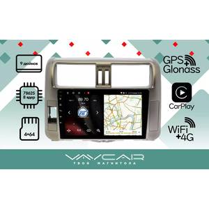 Штатная Магнитола Vaycar для TOYOTA Prado 150 2010-2013, арт: (VA77-0065-09VO4)