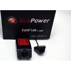 Двухканальный видеорегистратор Redpower CatFish Light 6290 (карта памяти - опционально)