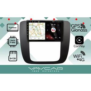Штатная Магнитола Vaycar для CHEVROLET Tahoe черная 2006-2014 (Android 13, 8 ядер UIS7862, 8+128Гб, SIM, QLED 1280x720)
