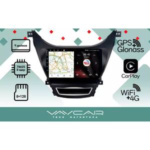 photo Штатная Магнитола для HYUNDAI Elantra 2010-2013 (Android 13, 8 ядер UIS7862, 8+128Гб, SIM, QLED 1280x720)