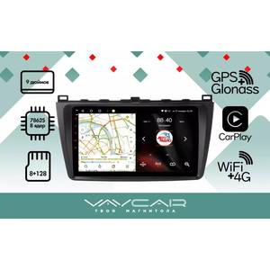 Кликните для увеличения изображения Штатная Магнитола Vaycar для MAZDA 6 2007-2012, арт: (VA41-0012-09VO8)