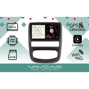 photo Штатная Магнитола для RENAULT Duster 2010-2015 (Android 13, 8 ядер UIS7862, 8+128Гб, SIM, QLED 1280x720)