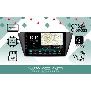 photo Штатная Магнитола для SKODA Fabia 2014-2022 (Android 13, 8 ядер UIS7862, 4+32Гб, SIM, QLED 1280x720)