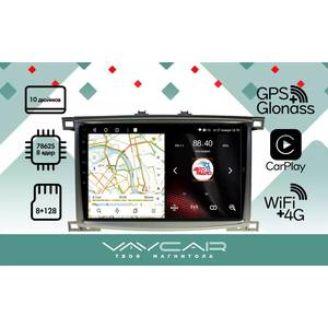 photo Штатная Магнитола для TOYOTA LC100 2003-2007 (Android 13, 8 ядер UIS7862, 8+128Гб, SIM, QLED 1280x720)