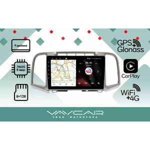photo Штатная Магнитола для TOYOTA Venza 2008-2016 (Android 13, 8 ядер UIS7862, 8+128Гб, SIM, QLED 1280x720)