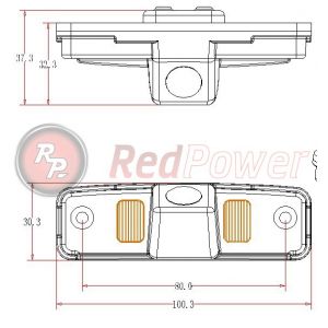 Камера заднего вида RedPower SUB108P Premium для Subaru Forester (02+), Impreza (07+), Outback (09+), Legacy (2009+) хетчбек; UAZ Patriot photo3 Интернет магазин Автоаксессуаров Камера заднего вида RedPower, камеры заднего вида