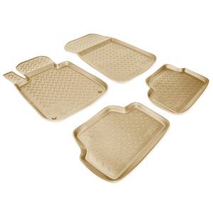 photo Коврики салонные для BMW 1 (E87,E81) (2004-2011) (бежевый), (арт: NPL-Po-07-01-B)