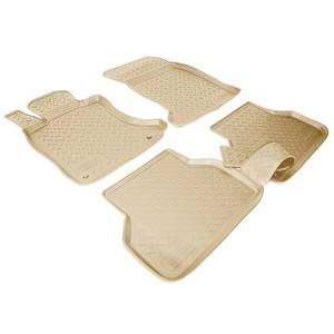 photo Коврики салонные для BMW 5 (E60) (2003-2010) (бежевый), (арт: NPL-Po-07-03-B)