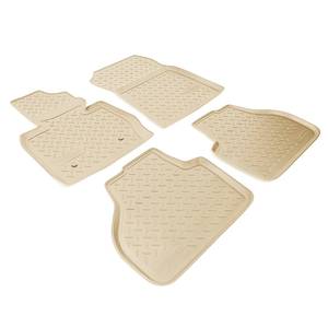 Коврики салонные для BMW X3 (F25) (2010-2017) (бежевый), (арт: NPL-Po-07-65-B)