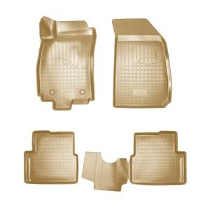 photo Коврики салонные для Chevrolet Cobalt 3D (2013)\ Ravon R4 3D (2016) (бежевый), (арт: NPA11-C12-200-B)