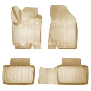 Коврики салонные для Changan CS35 Plus 3D (2019) (бежевый), (арт: NPA11-C13-155-B)