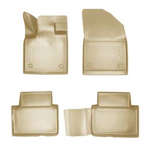 photo Коврики салонные для EXEED VX 3D (2021) (бежевый), (арт: NPA11-C115-830-B)
