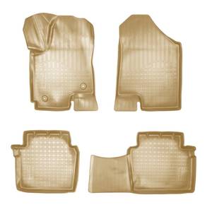 photo Коврики салонные для Dongfeng 580 3D (2017) (бежевый), (арт: NPA11-C25-020-B)