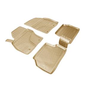 photo Коврики салонные для Ford Focus II (2008-2011) (бежевый), (арт: NPL-Po-22-16-B)