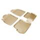 Коврики салонные для Ford Fusion (JU2) (2002-2008)\ Ford Fiesta (JH1/JD3) (2002-2008) (бежевый), (арт: NPL-Po-22-19-B)