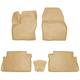 Коврики салонные для Ford Kuga 3D (2013) (бежевый), (арт: NPA11-C22-400-B)