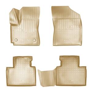 Коврики салонные для Faw Besturn X40 3D (2016) (бежевый), (арт: NPA11-C205-051-B)