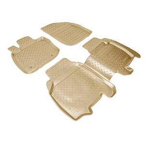 photo Коврики салонные для Honda Civic VIII (EU)FK1) (2006-2012) (5 дв) (бежевый), (арт: NPL-Po-30-09-B)