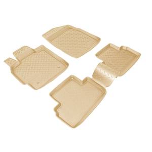 photo Коврики салонные для Mazda CX-7 (2006) (бежевый), (арт: NPL-Po-55-70-B)