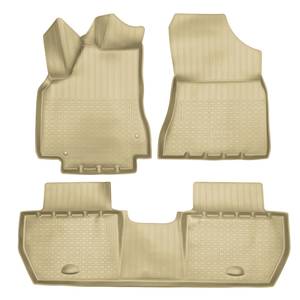 Коврики салонные для Opel Combo Life 3D (2021) (бежевый), (арт: NPA11-C63-160-B)