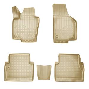 photo Коврики салонные для Seat Alhambra II 3D (2010) (5 мест) (бежевый), (арт: NPA11-C95-544-2-B)