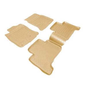 Коврики салонные для Toyota LC-120 Prado (J120) (2002-2010)\ Lexus GX 470 (J12) (2002-2009) (бежевый), (арт: NPL-Po-88-40-B)