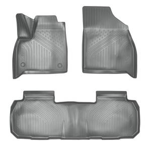 photo Коврики салонные для Chevrolet Traverse II 3D (2017) (серый), (арт: NPA10-C12-820-G)
