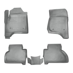 photo Коврики салонные для Cadillac Escalade (2014) (5 мест)\ Chevrolet Tahoe (2014) (5 мест) (серый), (арт: NPA11-C10-350-G)