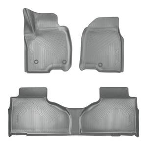 Кликните для увеличения изображения Коврики салонные для Cadillac Escalade V 3D (2020) (1,2 ряд) (серый), (арт: NPA11-C10-360-1-G)