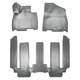 Коврики салонные для Kia Carnival IV 3D (2020) (1, 2 ряд 8-ми местная версия) (серый), (арт: NPA10-C43-034-G)