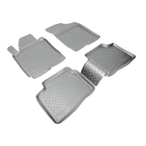 photo Коврики салонные для Kia Cee'd (ED) (2010-2012) (серый), (арт: NPL-Po-43-04-G)