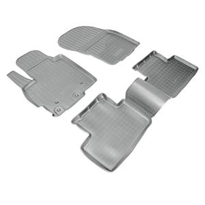 photo Коврики салонные для Mitsubishi ASX (2010)\ Citroen C4 AirCross (B) (2011)\ Peugeot 4008 (2012) (серый), (арт: NPL-Po-59-05-G)